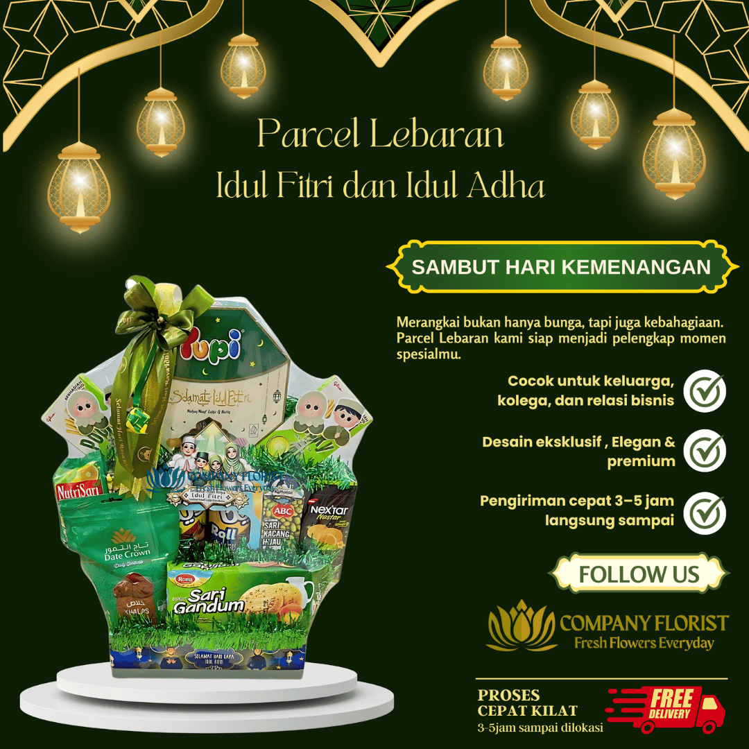 Paket Snack Lebaran Tema Silaturahmi – Company Florist